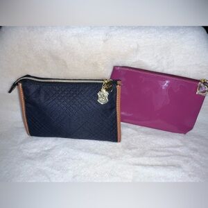 Estée Lauder Cosmetic Bag Bundle Set of 2 Travel Makeup Pouches